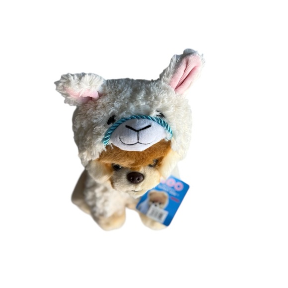 GUND World’s Cutest Dog Boo Llama Alpaca Outfit 10” Plush Stuffed Toy Pomeranian - Picture 2 of 10